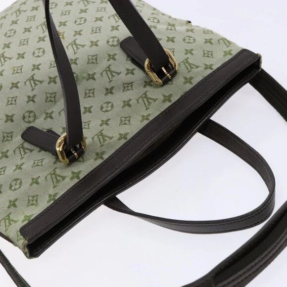 LOUIS VUITTON Monogram Mini Françoise Tote Bag 2way Khaki - Picture 8 of 15
